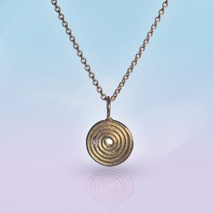 Classic Spiral Pendant in Fairmined Gold