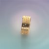 Ribbon Eternity Ring- Fairtrade Gold with diamonds by Cox and Power Jewellers London